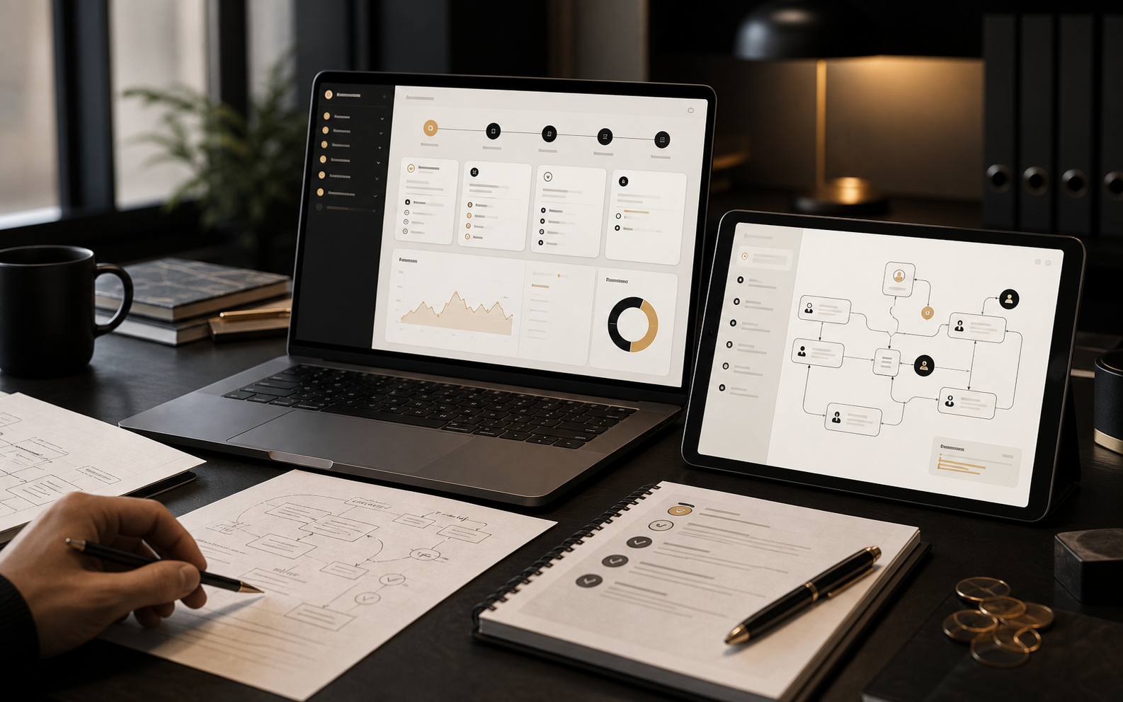Document workflow planning
